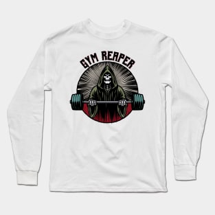 Gym Reaper Workout Long Sleeve T-Shirt